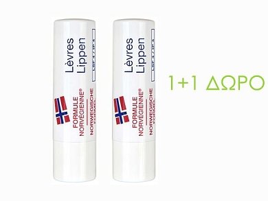 Neutrogena  ΠΡΟΣΦΟΡΑ Lip Stick 1+1 ΔΩΡΟ 2x4.8 gr