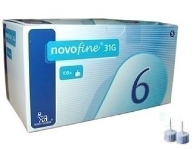 Novofine 31G 0.25 x 6mm 100 τμχ