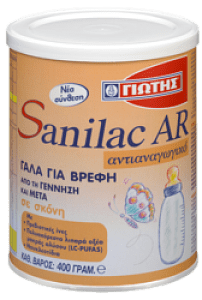 Γιώτης Sanilac AR Αντι-Αναγωγικό Γάλα 400γρ