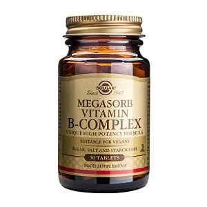 Solgar Megasorb B-Complex 50tabs