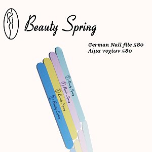 Beauty Spring Λίμα Νυχιών Χρωματιστή 1τμχ (Κωδικός-580)
