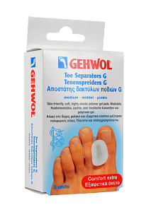 Gehwol Toe Separators G Medium Αποστάτης Δακτύλων Ποδιών Τύπου G Μεσαίου Μεγέθους 3τμχ