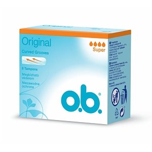O.B. Original Super 8 Tampons