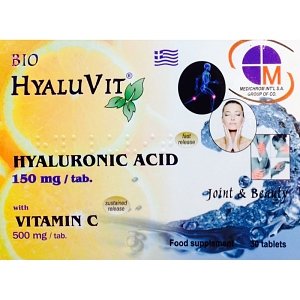 Medichrom BIO Hyaluvit Hyaluronic Acid 150mg with Vitamin C 500mg 30tabs