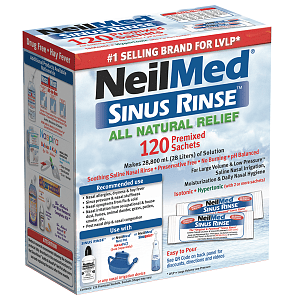 NeilMed Sinus Rinse 120 Ανταλλακτικά Φακελάκια για Ενήλικες