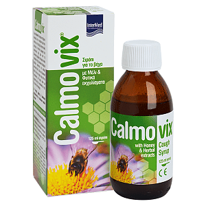 Intermed Calmovix Σιρόπι για το Βήχα με Μέλι & Φυτικά Εκχυλίσματα 125ml
