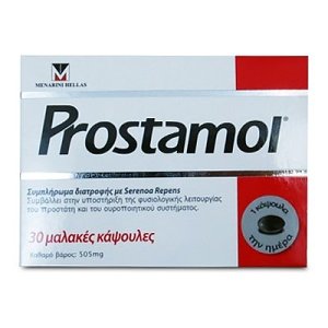 A. Menarini Prostamol Συμπλήρωμα Διατροφής για τον Προστάτη 30 μαλακές κάψουλες