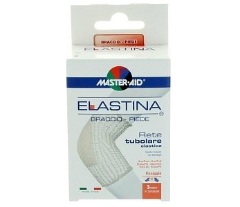 Master-Aid Elastina Ελαστικός Δικτυωτός Επίδεσμος για το Χέρι ή το Πόδι 3m
