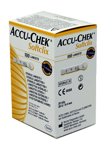 Accu chek Softclix 100 lancets
