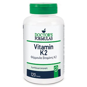 Doctor's Formulas Φόρμουλα Βιταμίνης K2 120caps Για την φυσιολογική κατάσταση των οστών
