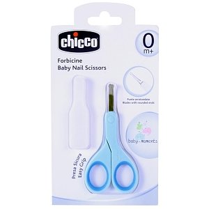CHICCO baby nail Scissors 0m+ Σιέλ 1τμχ