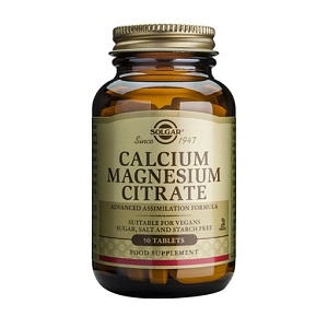 Solgar Calcium Magnesium Citrate- Μαγνήσιο 50tabs