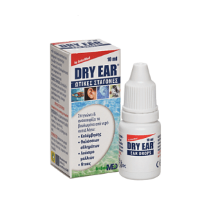 Intermed Dry Ear Drops Ωτικές Σταγόνες Αφαίρεσης Νερού 10ml