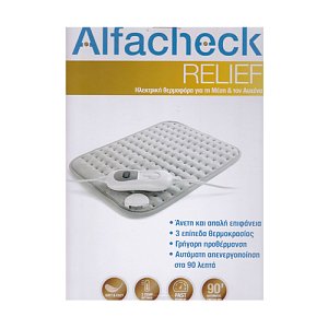Alfacheck Relief Ηλεκτρική Θερμοφόρα για τη Μέση & τον Αυχένα 1τμχ
