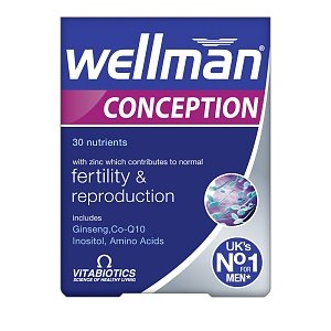 Vitabiotics Wellman Conception για την Γονιμότητα των Ανδρών 30tabs