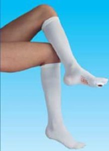 Κυρίτσης Αντιθρομβωτικές Κάλτσες Κάτω Γόνατος Λευκές 18-24mmHg KK6 K-2092 1ζεύγος
