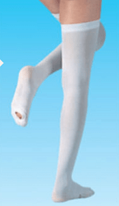 Κυρίτσης Αντιθρομβωτικές Κάλτσες Ριζομηρίου Λευκές 18-24mmHg KK6 K-6317 1ζεύγος