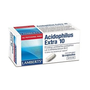 Lamberts Acidophilus Extra 10 Προβιοτικά 30caps 