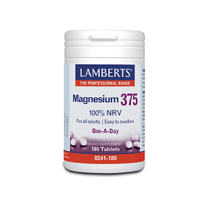 Lamberts Magnesium 375 100% NRV One-A-Day,Μαγνήσιο 180tabs