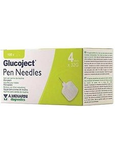 A.Menarin Glucoject Pen Needles 32G 4mm 100τμχ