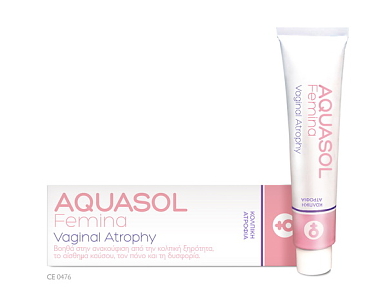 Aquasol Femina Vaginal Atrophy Κρέμα για την Κολπική Ατροφία 30ml
