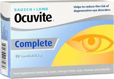 Ocuvite Complete Βιταμίνες για την Όραση 60caps