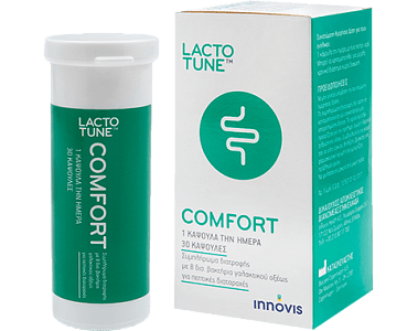 LACTOTUNE Comfort Προβιοτικά για Πεπτικές Διαταραχές 30caps