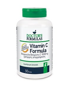 Doctor's Formulas Vitamin C 1000mg Γρήγορης Απορρόφησης 30δισκία