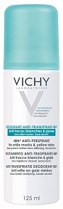 Vichy Deodorant Anti-Perspirant Αποσμητικό Spray 48ωρης Προστασίας κατά των Σημαδιών 125ml