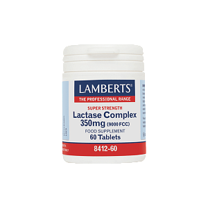 Lamberts Lactase Complex 350mg (9000FCC) 60tabs