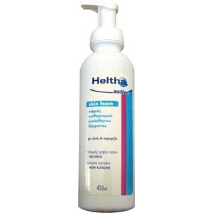 Heltha+ Active Skin Foam Αφρός Καθαρισμού Χωρίς Χρήση Νερού 420ml