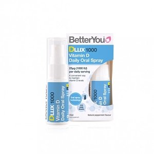 BetterYou DLux 1000 Vitamin D Στοματικό Spray με Βιταμίνη D3 15ml