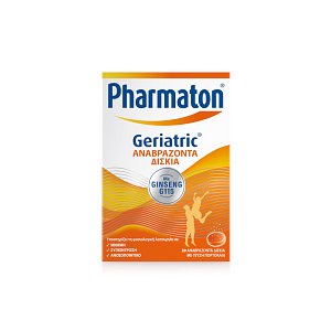Pharmaton Geriatric με Ginseng G115 20αναβρ.δισκία Ισχυρή Πολυβιταμίνη
