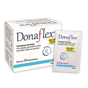 FARAN Donaflex Συμπλήρωμα Διατροφής για Οστά & Αρθρώσεις 30φακελίσκοι με Γεύση Λεμόνι