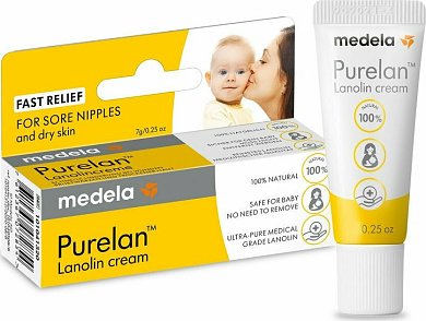 Medela Purelan 100 Κρέμα Λανολίνης για τις Πληγωμένες Θηλές 37g