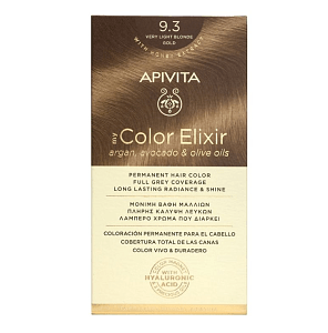 Apivita My Color Elixir Βαφή Μαλλιών 9.3 Ξανθό Πολύ Ανοιχτό Μελί 1τμχ