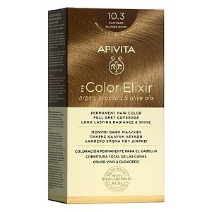 Apivita My Color Elixir Βαφή Μαλλιών 10.3 Κατάξανθο Μελί 1τμχ