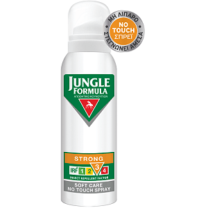 Jungle Formula Strong Soft Care No Touch Spray Εντομοαπωθητικό Σπρέι 125ml