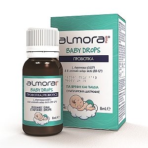 Elpen Almora Plus Baby Drops Προβιοτικά για Βρέφη & Παιδιά 8ml