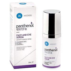 Panthenol Extra Face & Eye Serum Αντιρυτιδικός Ορός Προσώπου 30ml