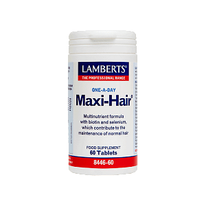 Lamberts Maxi-Hair One-A-Day για Υγιή Μαλλιά 60tabs