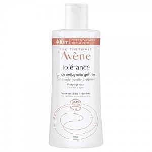 Avene Tolerance Extremely Gentle Cleanser Λοσιόν Καθαρισμού σε Μορφή Γέλης 400ml