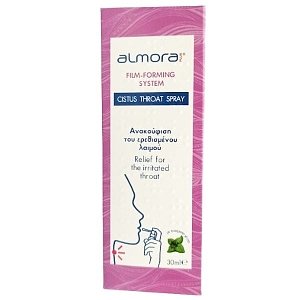 Elpen Almora Plus Cistus Throat Spray για την Ανακούφιση του Ερεθισμένου Λαιμού 30ml