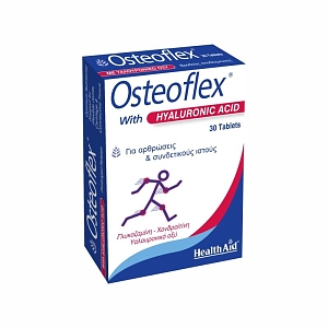 Health Aid Osteoflex with Hyaluronic Acid για Ενυδάτωση των Αρθρώσεων 30tabs 
