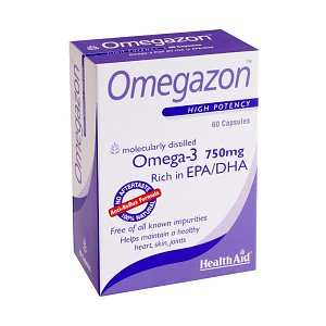Health Aid Omegazon Omega-3 750mg Rich in EPA/DHA 60caps