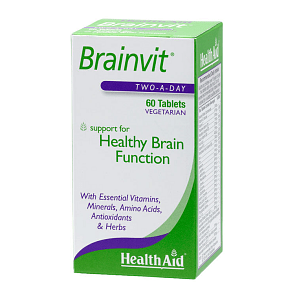 Health Aid Brainvit για την Υγιή Λειτουργία του Εγκεφάλου 60tabs