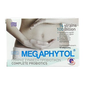 Medichrom Megaphytol Πλήρης Σύνθεση Προβιοτικών 15caps