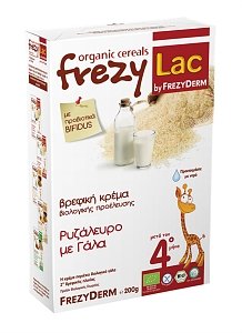 Frezyderm Frezylac Βιολογική Βρεφική Κρέμα Ρυζάλευρο με Γάλα 200g