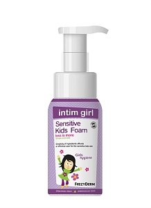 Frezyderm Sensitive Kids Intim Girl Foam Αφρός Καθαρισμού της Ευαίσθητης Περιοχής 250ml