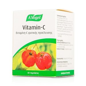 A.Vogel Vitamin-C Natural Συμπλήρωμα Διατροφής Βιταμίνης C 40tabs